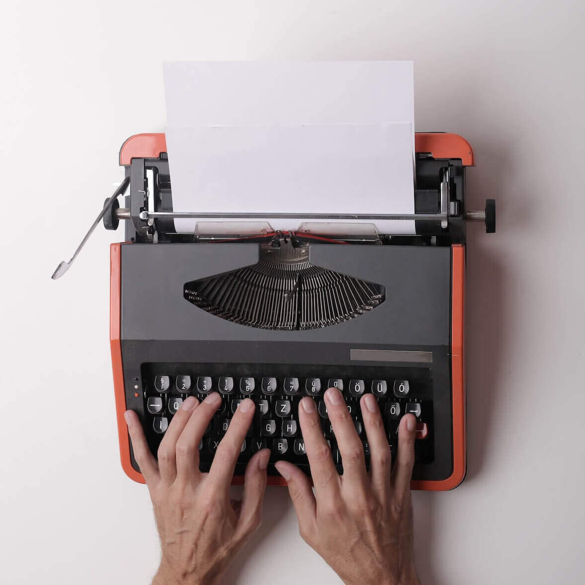 Storytelling-Schreibmaschine